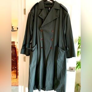 Emanuel Ungaro Long Trench Coat - 42R